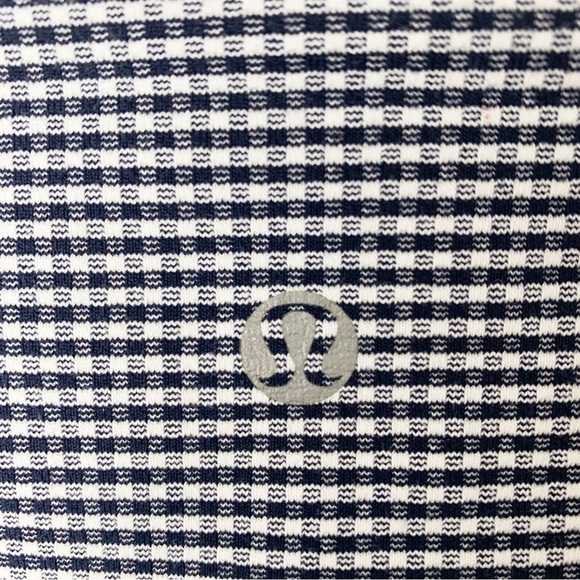 Lululemon Wunder Under Crop II Gingham Luon White Black 6 - Picture 7 of 9